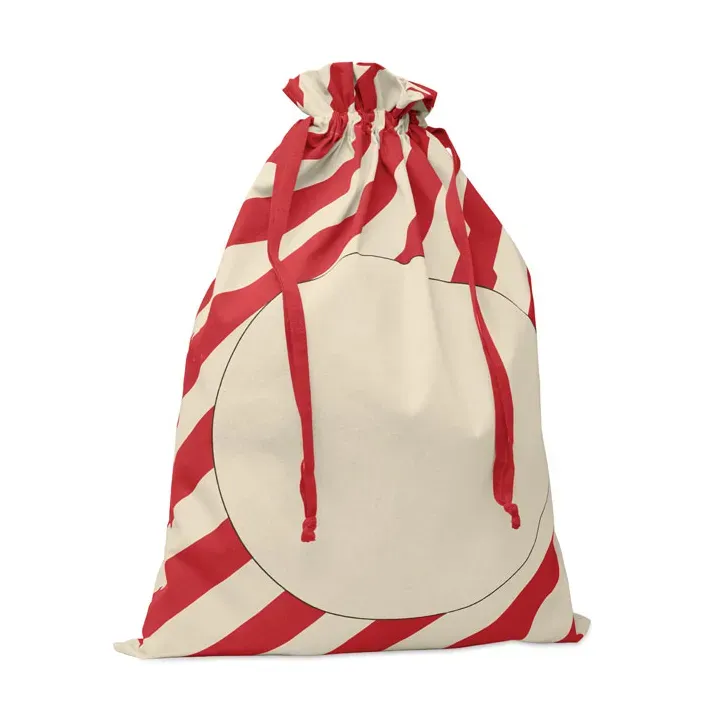 Large Santa cotton bag - CX1567 (MOCN#05)